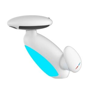 Kihúzható mosdócsaptelep, 360°-ban forgatható, modern dizájn, hangulatvilágítással, ellenálló anyag, gyors telepítés, modern dizájn, elegáns felület, fehér