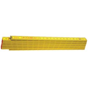 52 Y tömb Bükkfa méter 2 m acél illesztésekkel és látható szegecsekkel, gaben színű 2 m 145168450 - Mérőeszköz