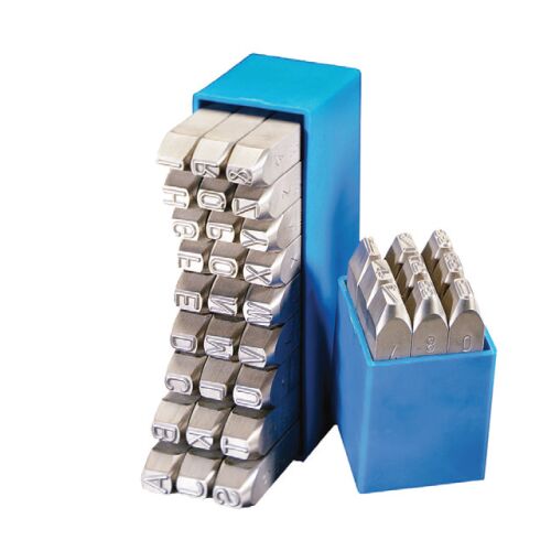 Set poansoane cifre, 3 mm R