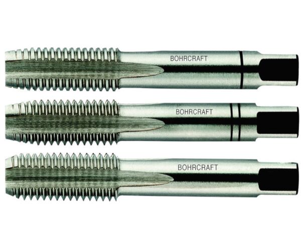 4103 Tarozi pentru filetare manuala, filet BSW, similar DIN 352, HSS-G, 3 buc/set, DIM W 5/8''