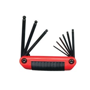 Sechskant-Steckschlüsselsatz mit Kugelkopf, Messerform 145168858 - Innensechskantschlüssel