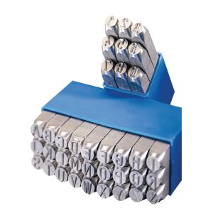 Set poansoane litere mari, 1 mm T 145168941 - Clesti de perforat