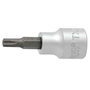 Klucze nasadowe 236/2TX z zewnętrznym profilem TX 3/8'' TX 15, UNIOR 145169030 - Klucz do wtyczek
