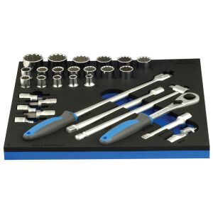 964/19S12SOS Set de capete chei tubulare 1/2'' in modul SOS / 29 piese - 621186 145169052 - Seturi scule