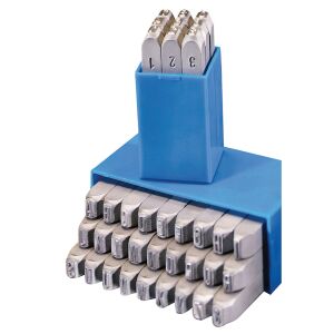 Set poansoane litere mari, 12 mm S 145169070 - Clesti de perforat