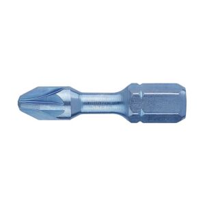 1/4'' IMPACT BLUE SHOCK Sechskant-Bit DIN/ISO 1173 Form E 6,3 - Pozidrive Profil PZ 2 145169082 - Bit Set