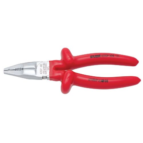 Kombinerki 420/1VDEDP z otworem izolowanym 1000 V, dł. 180 mm - 619176 145169093