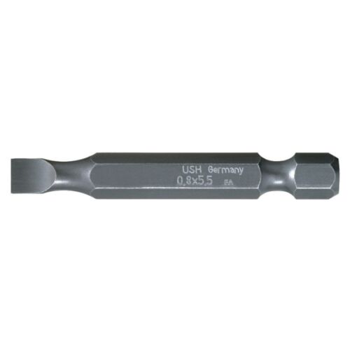 Sechskant-Bit 1/4'' DIN 3126 - Form E 6,3 - langes breites Profil 0,8 x 5,5 145169147