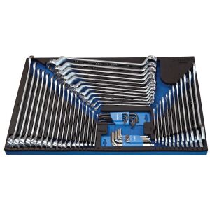 964/28SOS Set de chei fixe, combinate, inelare si imbus in modul SOS / 60 piese - 621387 145169460 - Seturi scule