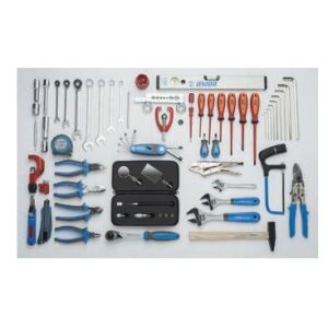 Комплект инструменти за климатик 1015A / 52 части - 623947 145169632 - Сортер за инструменти и части, Набор от инструменти, Стълба и изпълнител, Индустриална система от рафтове и Батерия и зарядно устройство за инструменти