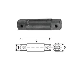 Adaptor de impact tata-tata 1'', PATRAT 1'' 145169655 - Unelte de mână