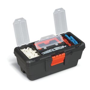Cutie plastic neagra 13'' Ekono 145170043 - Organizatori de scule și piese