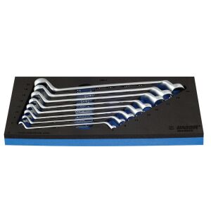 964/3SOS Set de chei inelare dublu cotite in modul SOS / 8 piese - 621055 145170350 - Unelte de mână