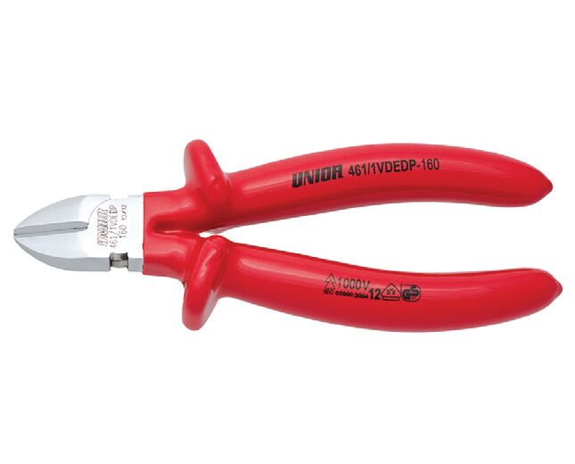 461/1VDEDP Izolowane szczypce tnące boczne 1000 V, dł. 140 mm - 619193
