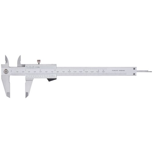 Mechanisches Außen- und Innentiefenmessgerät, mit Tiefenmessstäben, Skala 0 – 150 mm / 0 – 6” 145170444