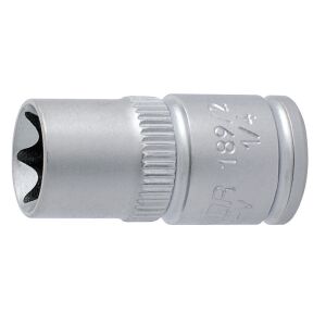 189/2 Глави за глухи ключове с вътрешен TX профил 1/4'', размер E7 145170537 - Ключ за щепсел