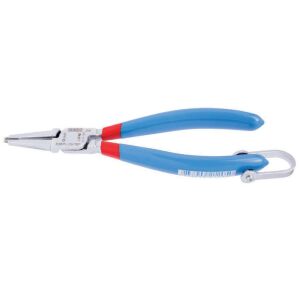 536PLUS/1DP-H Szczypce do pierścieni zabezpieczających, wewnętrzne, końcówki proste z karabińczykiem, dł. 180 - 626387 145170610 - Szczypce