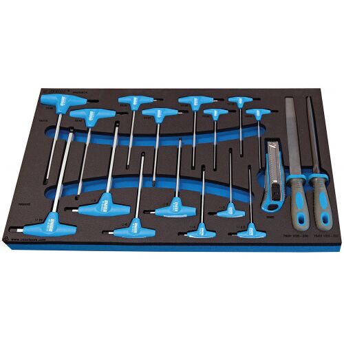 964/34SOS Set de surubelnite cu maner in T in modu SOS / 18 piese - 621393 145170763