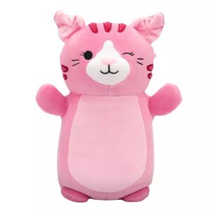 Squishmallows HugMees: Geraldine, die rosa Scottish Fold Katze - 25 cm 145171023 - Kuscheltiere