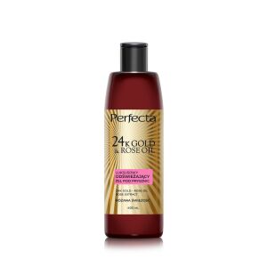 PERFECTA 24K Gold&Rose Oil Luksusowy odświeżający żel pod prysznic 400 ml 145171097 - Łazienka