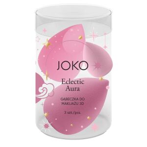 JOKO 3D Eclectic Aura sminkszivacs, 1 csomag – 3 darab 145171101 - Smink szivacs
