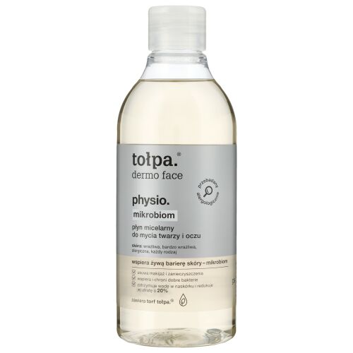 TOŁPA Dermo Face Physio Microbiome Micellás víz arc és szem mosásához 400 ml 145171190
