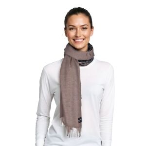 Fular dama uni 24U, 180x70cm, crem deschis 145173287 - Accesorii pentru femei