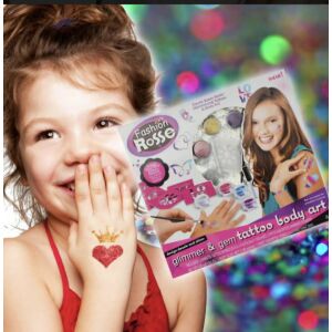 Csillámtetoválás készítő szett