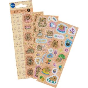 Kreatív dekormatrica CAPYBARA 15x10 mm &amp;12x10 mm vegyes