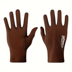 Téli polár sportkesztyű barna 145179459 - Férfi kesztyű