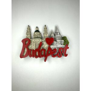 Budapest Szíve – Kerámia Hűtőmágnes 145181187 - Hűtőmágnes