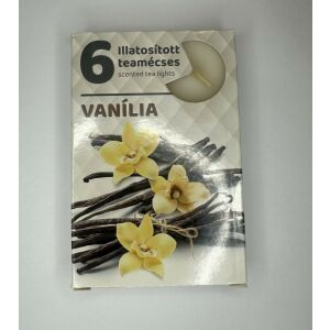 Édes Nyugalom – Vanília illatú teamécses (6 db) 145181747 - Mécses