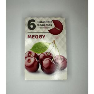Nyári Frissesség – Meggy illatú teamécses (6 db) 145181803 - Mécses