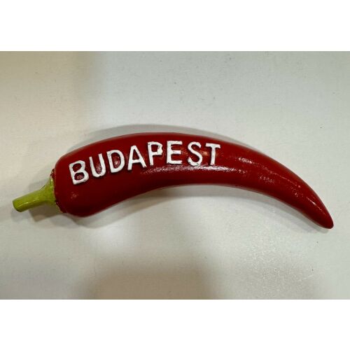 Piros Paprika Budapest – Kerámia hűtőmágnes 145182482