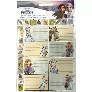 Frozen – 16 darabos füzetcímke csomag 145182803 - Füzetcímke