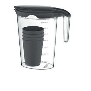 Qlux Kancsó tetővel 2L 4db pohárral 145184716 - Kancsó