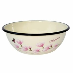 Sev Plastik Zománcozott keverőtál 1,5L Magnólia 145184770 - Keverőtál