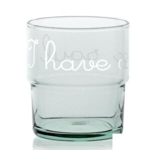 Cerve Green pohárszett – 3 db, 300 ml, újrahasznosított üveg, RECYCLED GLASS dizájnnal I have 145184800 - Pohár