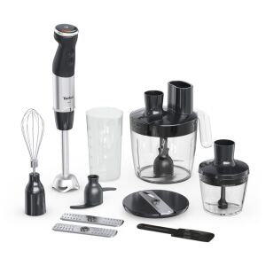 Tefal Quickchef+ HB67G830 blender 0,8 L Mixer vertical 1000 W Negru, Din oţel inoxidabil (HB67G830) 145186342 - Tefal