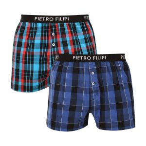 2PACK tarka Pietro Filipi férfi bő szárú boxeralsó (2PGV4) XL 145189277 - Pietro Filipi
