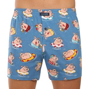 Férfi bő szárú boxeralsók Cornette Classic többszínű (001/170) XL 145190655 - Cornette