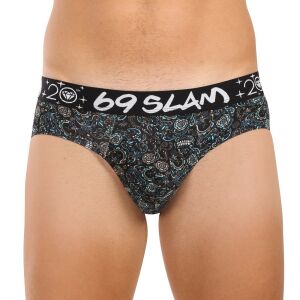 Férfi alsónadrág69SLAM Andreas bambusz csípő SKULLER (MBFSUR-BB) XXL 145191540 - 69SLAM