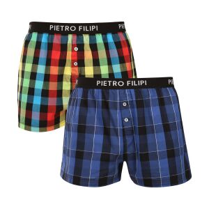 2PACK férfi bő szárú boxeralsók Pietro Filipi többszínű (2PGV5) 3XL 145191753 - Pietro Filipi