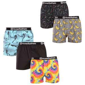 5PACK Férfi bő szárú boxeralsók Horsefeathers Frazier Bundle 1 (AM287A) XXL 145191758 - Férfi ruházat