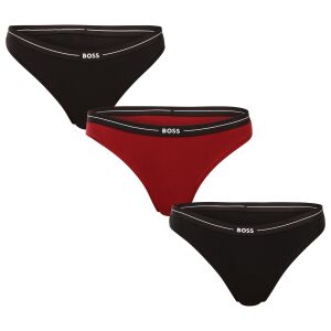 3PACK női tanga BOSS többszínű (50510030 966) XL 145192086 - Női ruházat