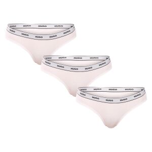 3PACK fehér HUGO női bugyik (50545694 100) XL 145192807 - Divat & Öltözködés