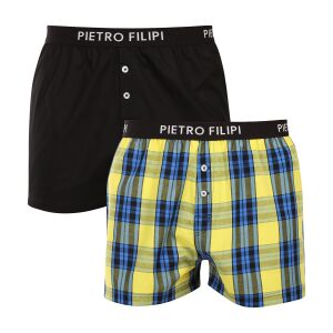 2PACK férfi bő szárú boxeralsó Pietro Filipi tarka (2PGV6) 5XL 145193330 - Pietro Filipi