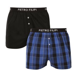 2PACK férfi bő szárú boxeralsó Pietro Filipi tarka (2PGV7) L 145195267 - Pietro Filipi