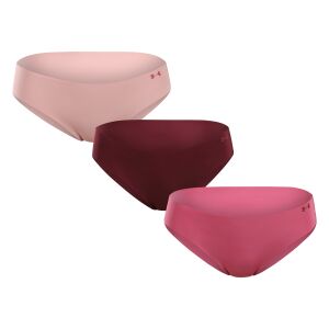 3PACK női bugyik Under Armour varrás nélküli többszínű női bugyi (1383897 673) L