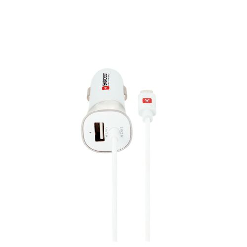 SKROSS USB töltő, autós, szivargyújtó (microUSB, USB-A) 145200243